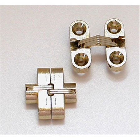 Soss 0.75 in. Light Duty Invisible Hinges, Satin Chrome SS0204 26D